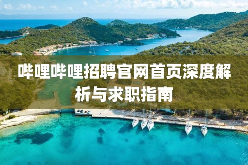 哔哩哔哩招聘官网首页深度解析与求职指南