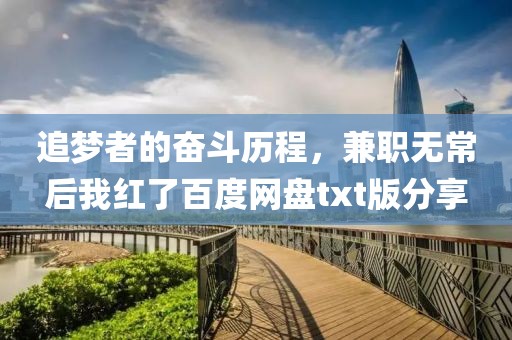 追梦者的奋斗历程，兼职无常后我红了百度网盘txt版分享