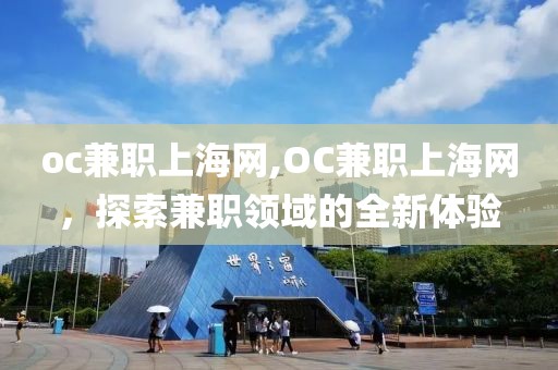 oc兼职上海网,OC兼职上海网，探索兼职领域的全新体验